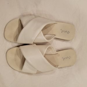 Cross sandals